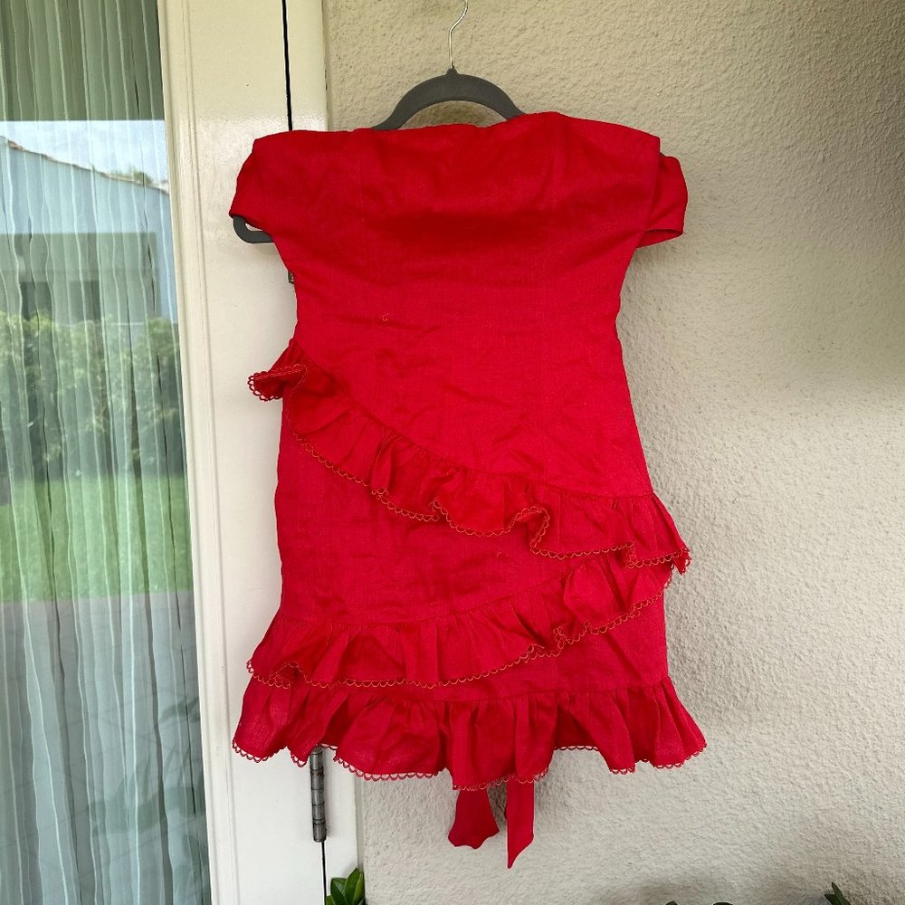 Ruffle Mini Dress